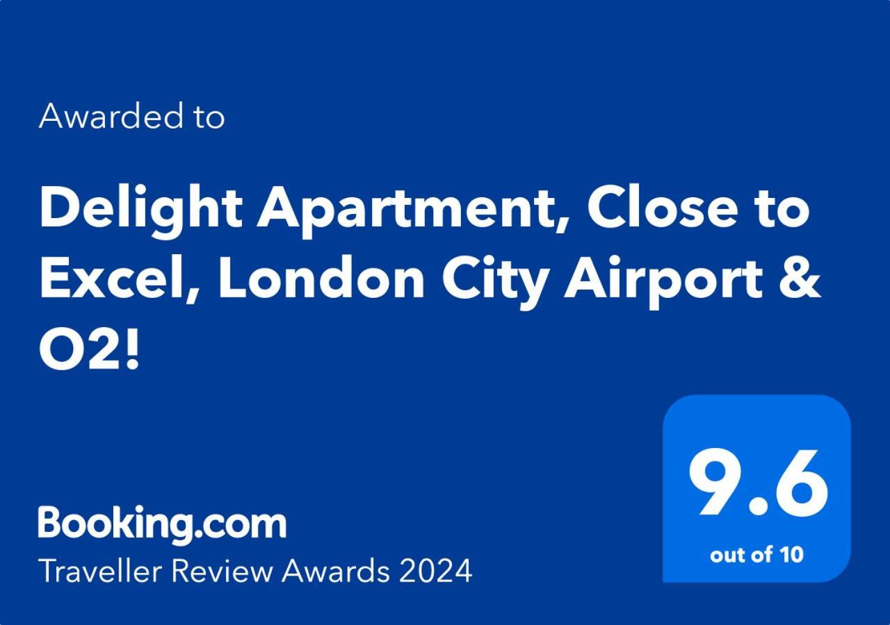 Delight Apartment, Close To Excel, London City Airport & O2! Экстерьер фото